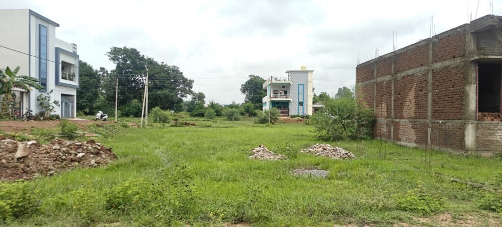 "Residential plots for sale in Jalvihar Colony Rudri Road Dhamtari – 775 per sqft, ready for construction"